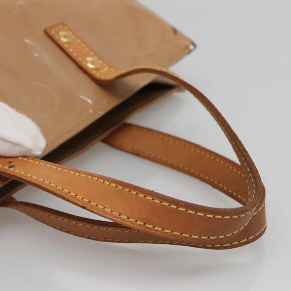 LOUIS VUITTON Monogram Vernis Reade PM Hand Bag Noisette M91334 - Picture 7 of 16